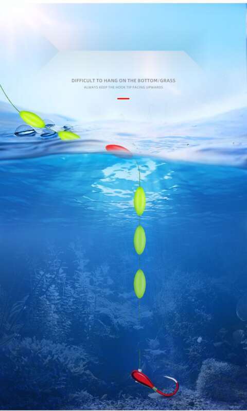 Seven Star Float Mil conjuntos de ganchos amarrados no céu, pesca selvagem tradicional, linha principal de alta sensibilidade, pesca finalizada_voghion.com