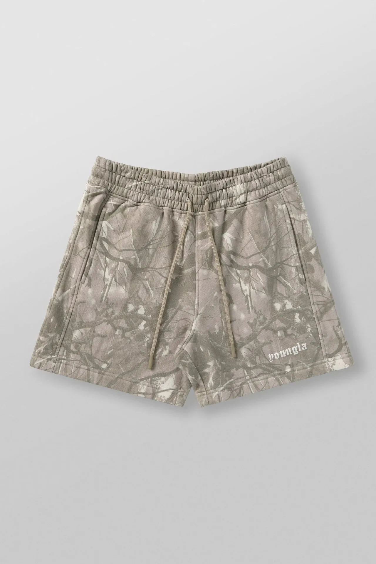 Men's Camouflage Retro Letter Print Summer Shorts Casual Beach_voghion.com
