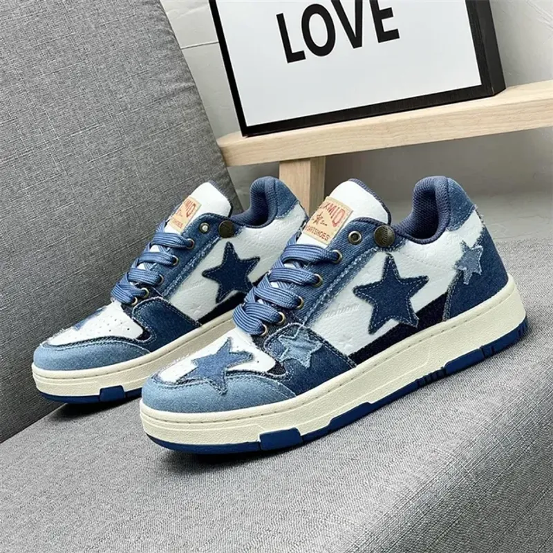Modische Basketball-Sneakers: bequeme Casual-Sportschuhe mit weichen Sohlen_voghion.com