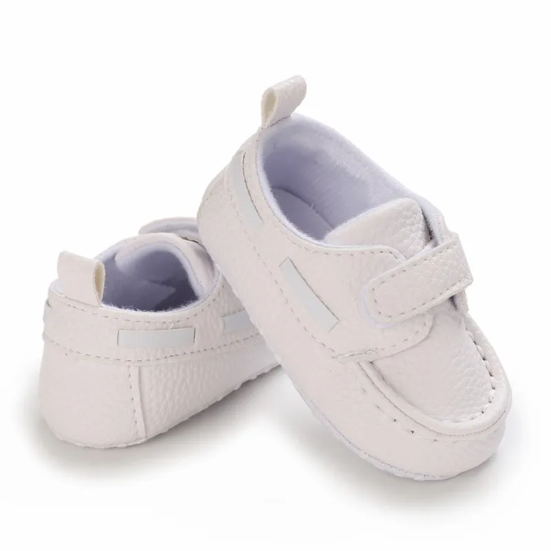 Little Kid Cuir Bébé Antidérapant Fond Souple Bébé Unisexe Décontracté Littlesprouts Nouveau-Né Tout-Petit Premiers Marcheurs Berceau_voghion.com