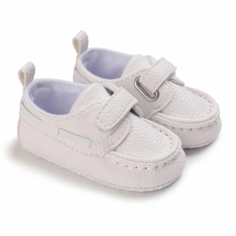 Little Kid Cuir Bébé Antidérapant Fond Souple Bébé Unisexe Décontracté Littlesprouts Nouveau-Né Tout-Petit Premiers Marcheurs Berceau_voghion.com