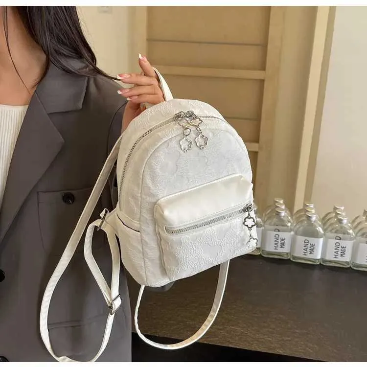 Kleiner Damen Blumen Mini Rucksack Für Freizeit Und Alltag_voghion.com