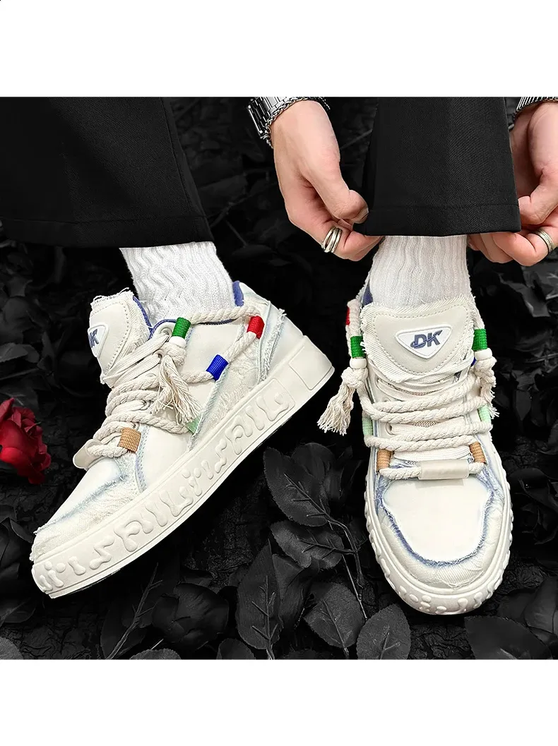 High Quality Running For Men Breathable Sport Shoes Skateboard Comfy Male Footwear Chunky Casual Sneakers Tenis_voghion.com