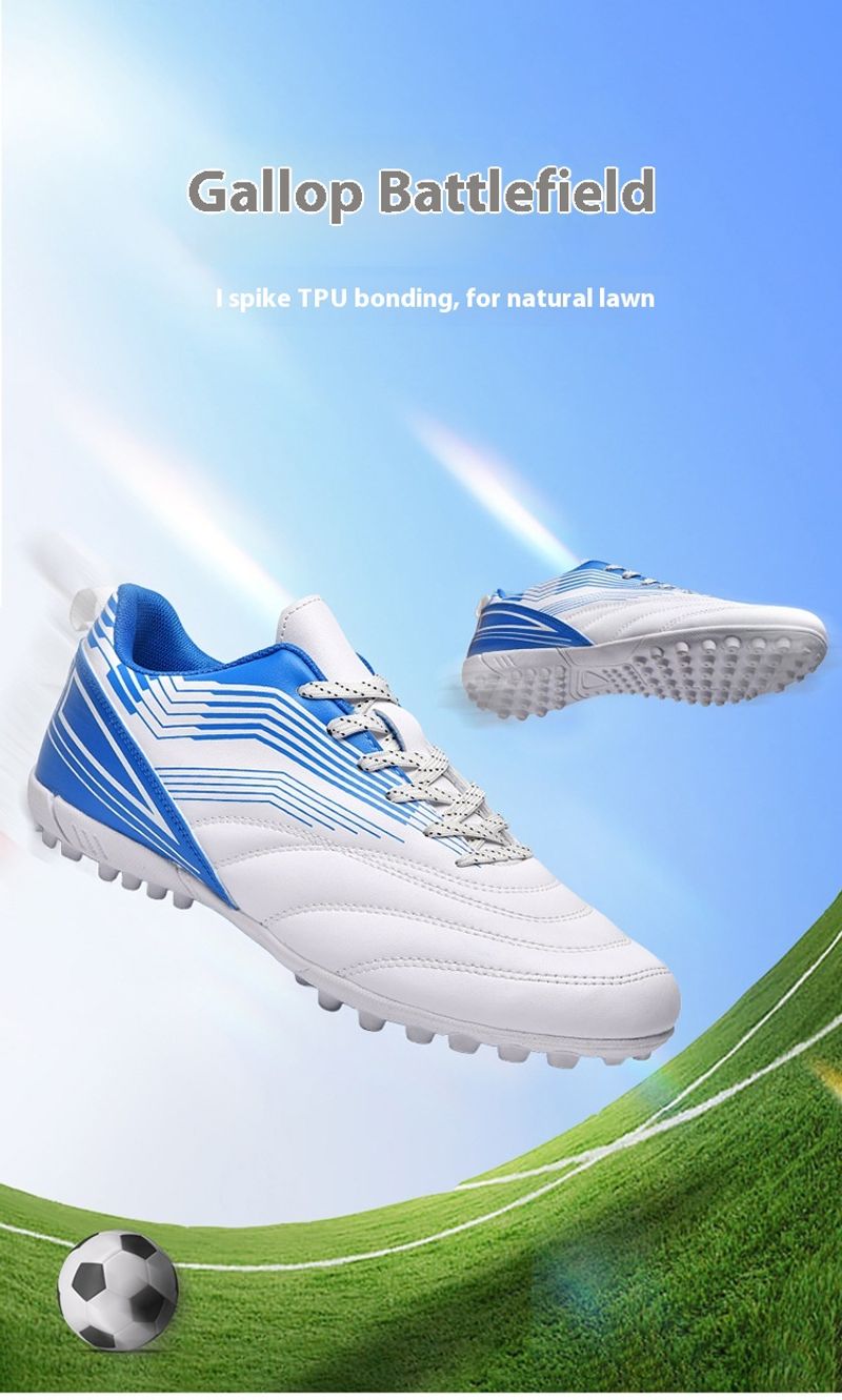Herren- Damen-Fußballschuhe den Innen- und Außenbereich, für Erwachsene, gebrochene Spikes, rutschfest, verschleißfest,_voghion.com