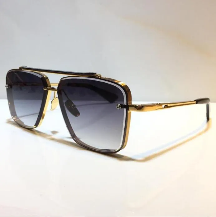 SIX Sommer-Sonnenbrillen für Männer und Frauen im Anti-Ultraviolett-Retro-Stil, quadratisch, Vollformat, modische Brille, zufällige Auswahl_voghion.com