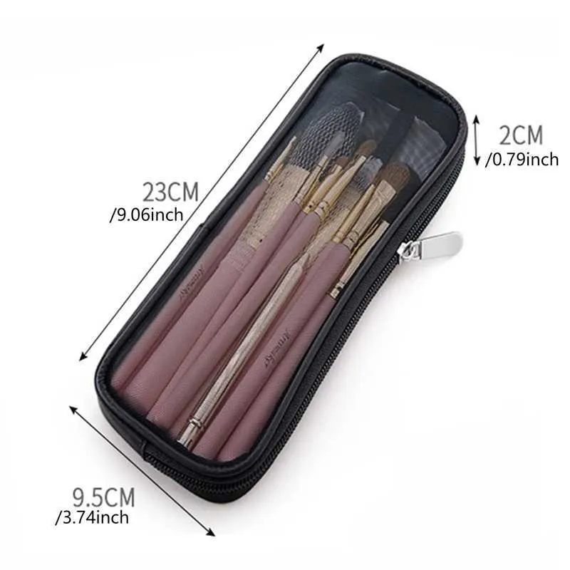 Make-up-Pinsel Reise-Make-up-Organizer Herren Beauty-Tools Mesh-Set Wäschesack Aufbewahrungszubehör Y241023_voghion.com