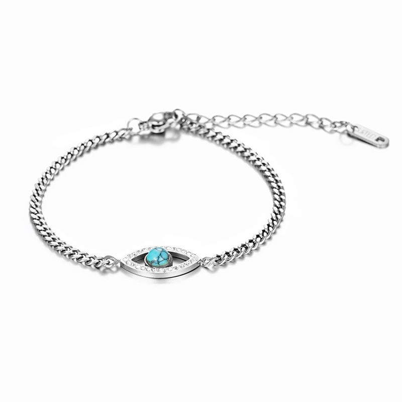 Bracciale in acciaio inossidabile di alta qualità per gioielli di nicchia, modello nuovo e versatile per donna_voghion.com