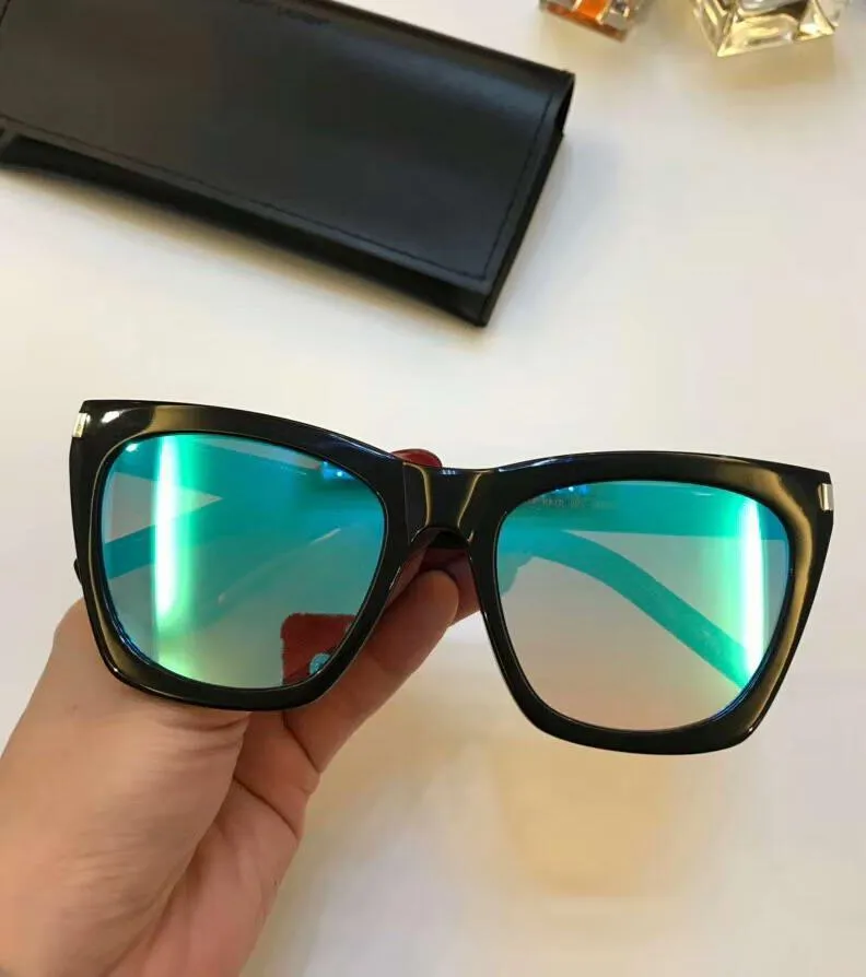 Črna ženska dizajnerska sončna očala Kate SL 214 Havana Brown Shades Unisex sončna modna očala za vožnjo, trendovska nova_voghion.com
