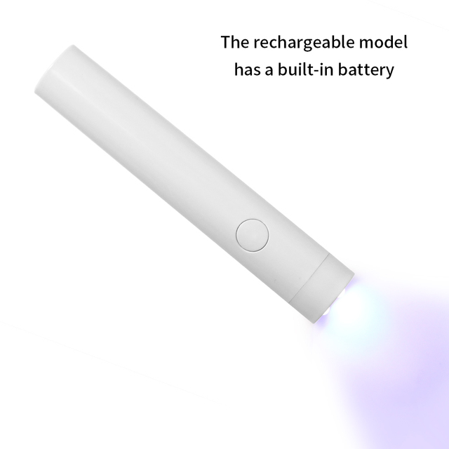 Bærbar salon Hurtigtørrende USB-negletørremaskine Hjemmefototerapiværktøj Professionel UV LED-neglelampe Mini lommelygtepen_voghion.com