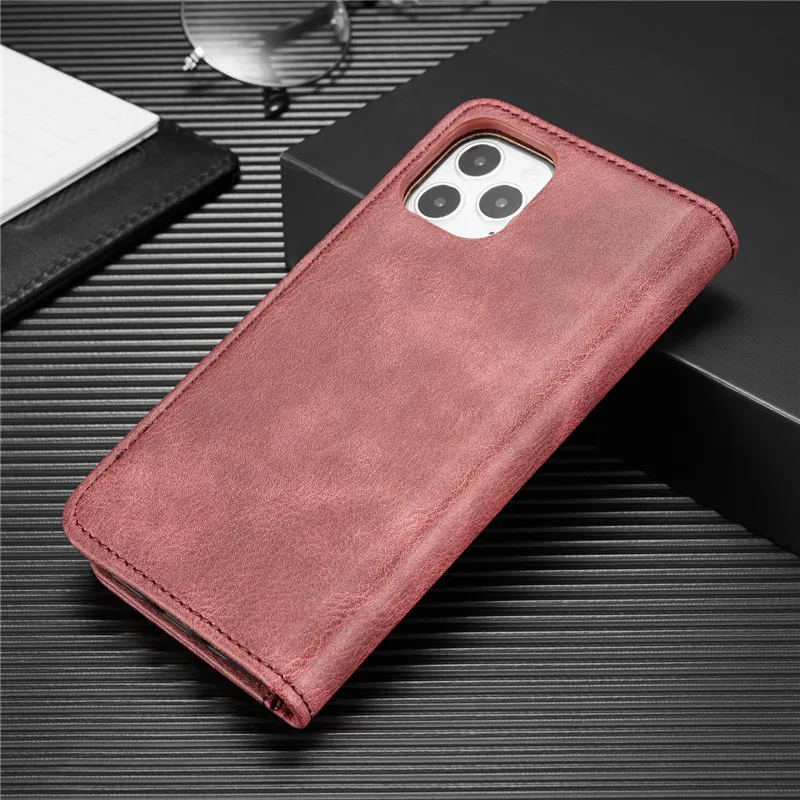 Detachable Magnetic Leather Phone Case for IPhone 15 12 13 11 14 Pro Max XS XR X SE 2022 8 7 Plus Wallet Card Holder_voghion.com