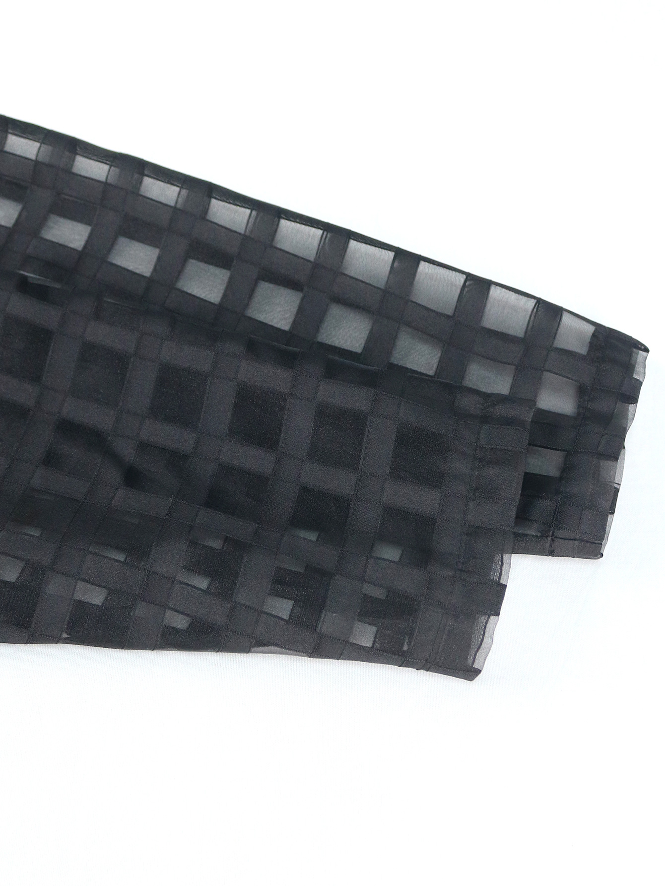 Cardigan long ajouré sexy, grande taille, style boîte de nuit, taille haute, robe Sexy, printemps et été_voghion.com