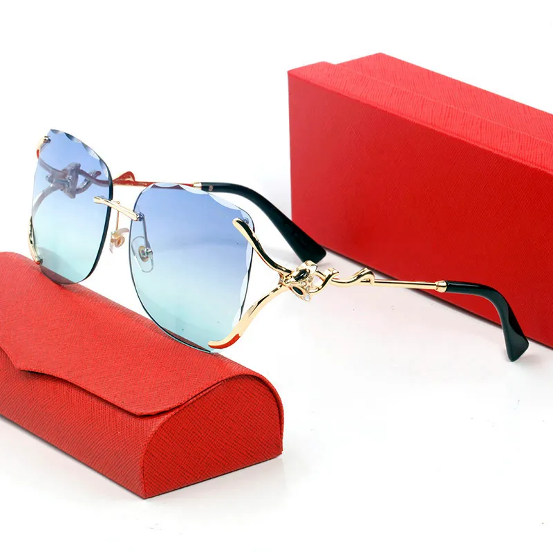 Designe fo femmes designe lunettes de soleil S090 7288 17425 nuances imless ectangle mode classique hommes cate lunettes_voghion.com