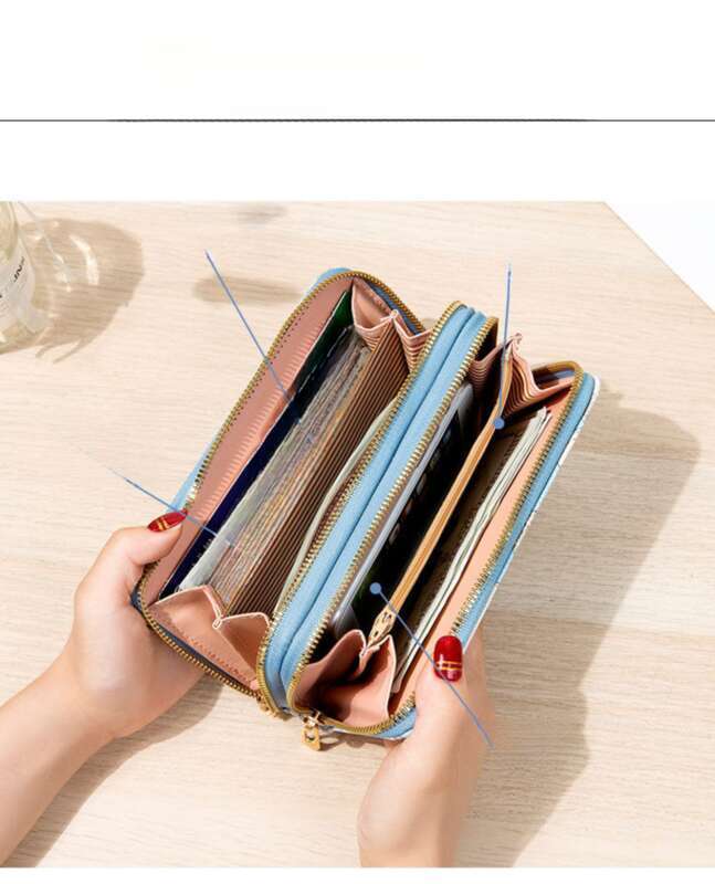 Novčanik, ručna torba, torba za kartice, ženska torba, sportska torba, muška torba, višenamjenska velika zapremnina, elegantna i lijepa
_voghion.com