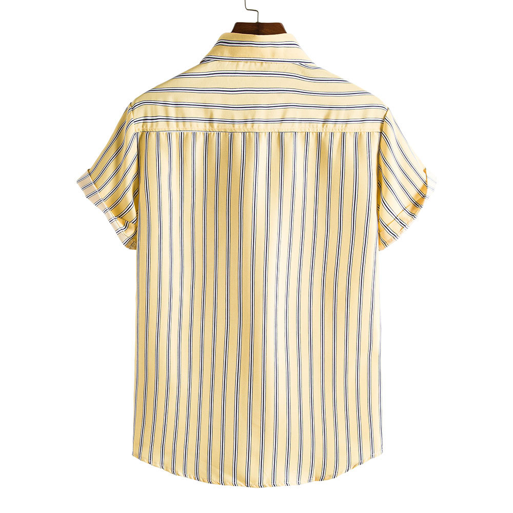 Herren Hawaii Hemd Mit Blumenmuster Für Strand Und Sommer_voghion.com