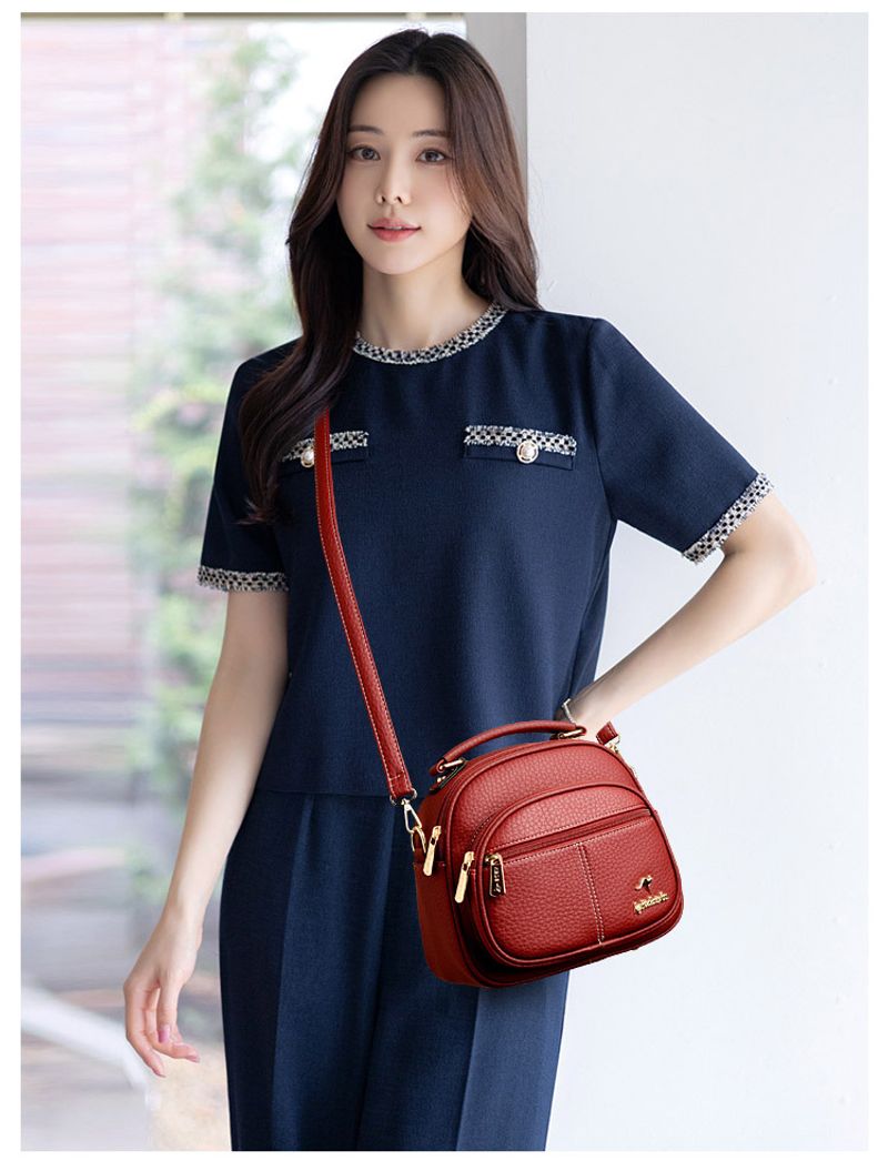 Women's Multi-functional Small Backpack 2024 New Casual All-match Four-layer Large Capacity Portable Shoulder Crossbody_voghion.com
