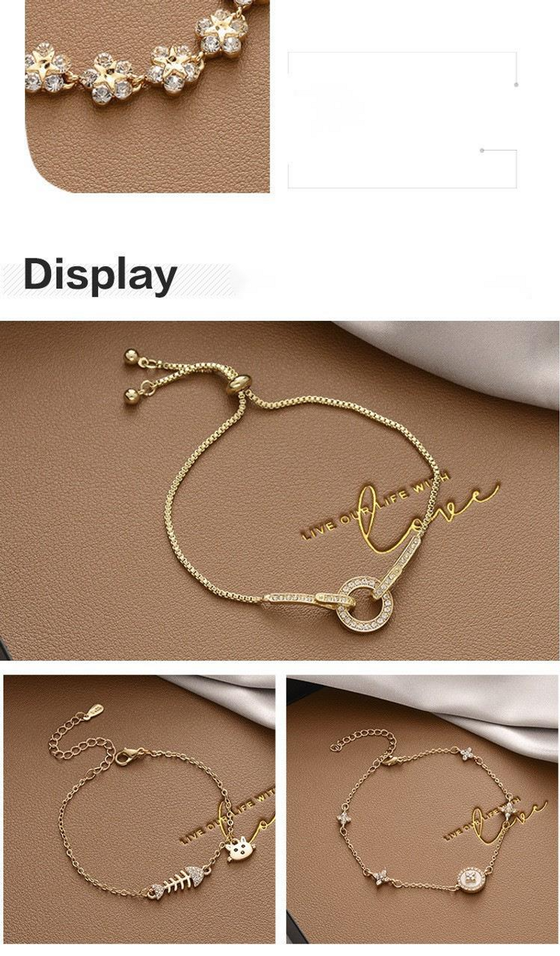 Hot Selg Versatile Pearl Female Instagram Style, Niche, High-end Feel, Titanium Steel Couple Bracelet, And Bracelet_voghion.com