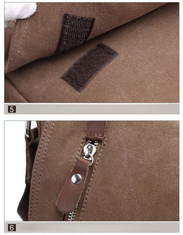 canvas Men's Shoulder Satchel Korean Version Of The Casual Student Bags_voghion.com