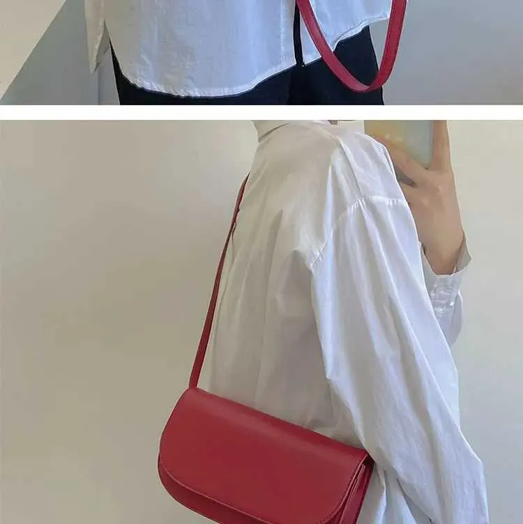 pour les femmes tendance 2024 nouveau sac à bandoulière simple rouge vin sacs à bandoulière polyvalents sacs à main de mariée de créateur C241104_voghion.com