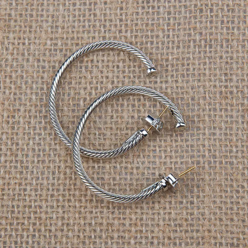 Earring Fashion Jewelry Earrings Designers Charm for Trendy Hoop Women Classic Orecchini Round Ladies Birthday Banquent_voghion.com