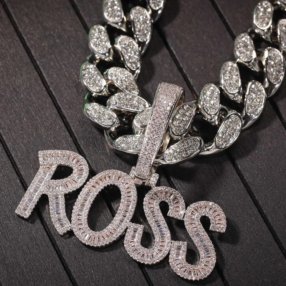 DIY Designer Hip Hop Letter Necklace Fashionable Dia Inlaid Ddiigital Splicing Sweater Chain Tcrendy Brand Unique_voghion.com