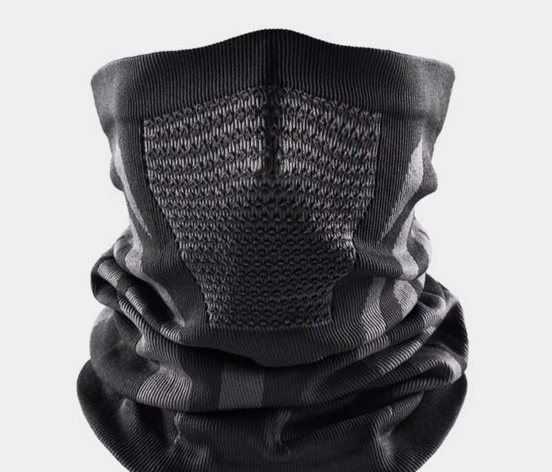 Sykling Kald utendørs løpesport med fløyelsskjerf, ansiktsmaske for menn og kvinner_voghion.com