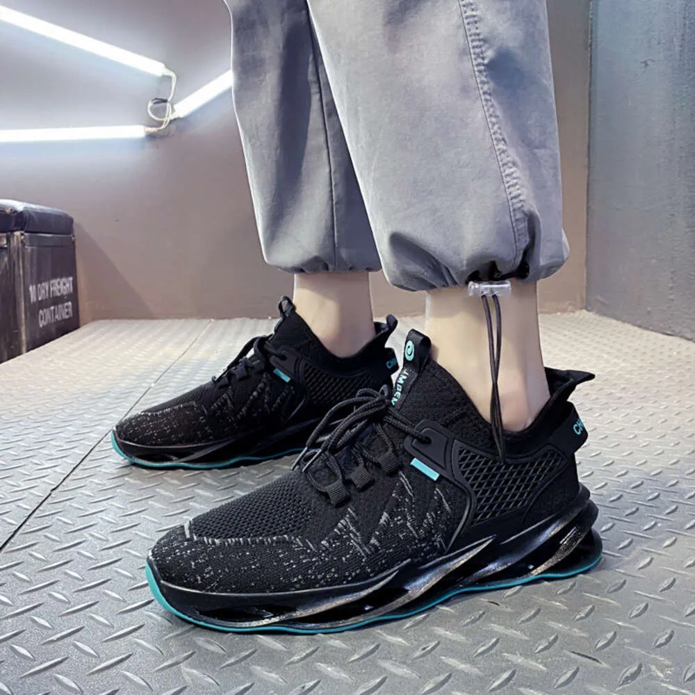 Freizeit herren sommer neue atmungsaktive einfarbig trend lauf-und sport schuhe_voghion.com