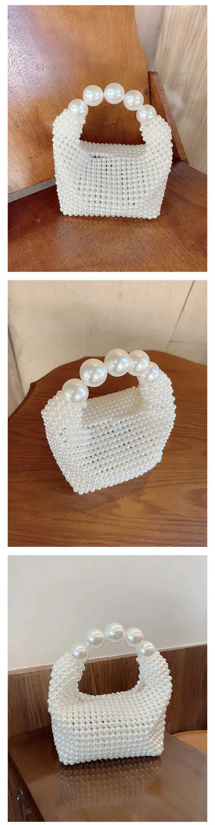 Perlengewebte Geldbörsen und Handtaschen für Damen mit Perlen, für Abendveranstaltungen, Partys, Urlaubsgeldbörse, C241211_voghion.com