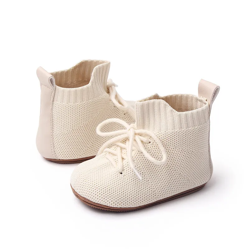 Rutschfest Outdoor-Trëppelschong fir Puppelcher a Klengkanner Cutefeet Baby Prewalker Knöchelstiefelen_voghion.com
