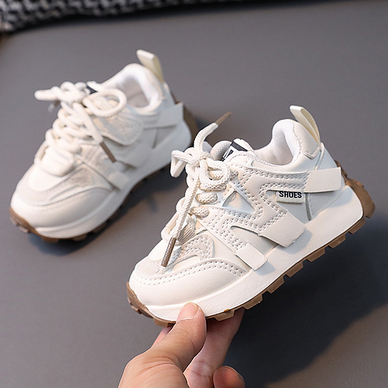XUANMU enfants anti-dérapant résistant à l'usure chaussures décontractées filles garçons enfants semelle souple enfant en bas âge chaussures de Sport bébé respirant baskets X046B