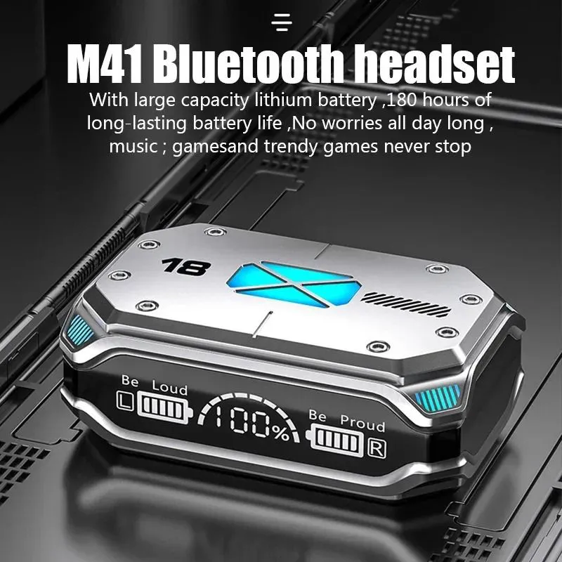 Bluetooth Headphones Wireless Earbuds With Led Digital Display_voghion.com