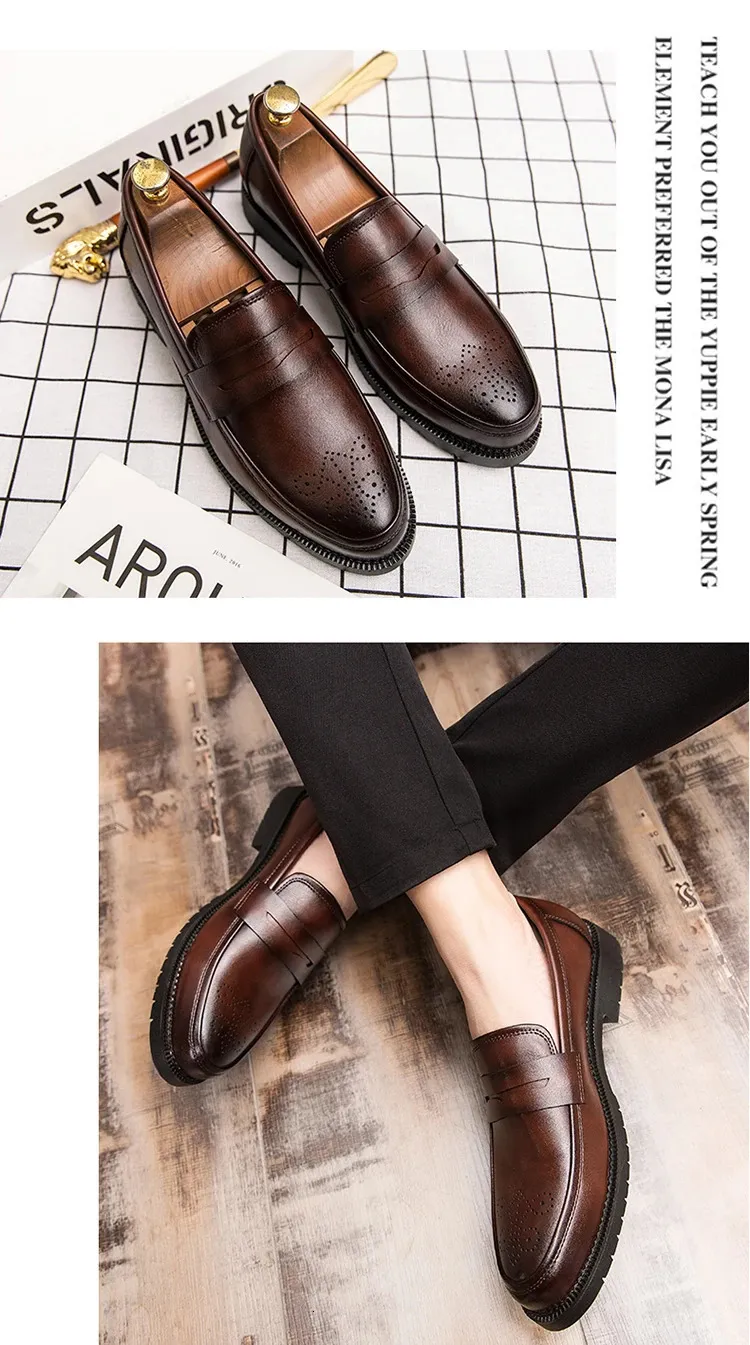 Retro Brogue stijl feest leren formele bruiloft heren platte Oxford modieuze casual schoenen 240930_voghion.com