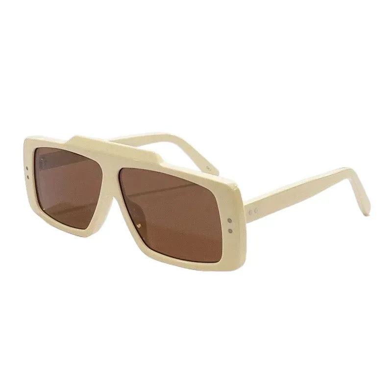 Lunettes de soleil multifonctionnelles à monture intégrale pour femmes 1369S, verres de protection UV400 simples et populaires, design unique_voghion.com