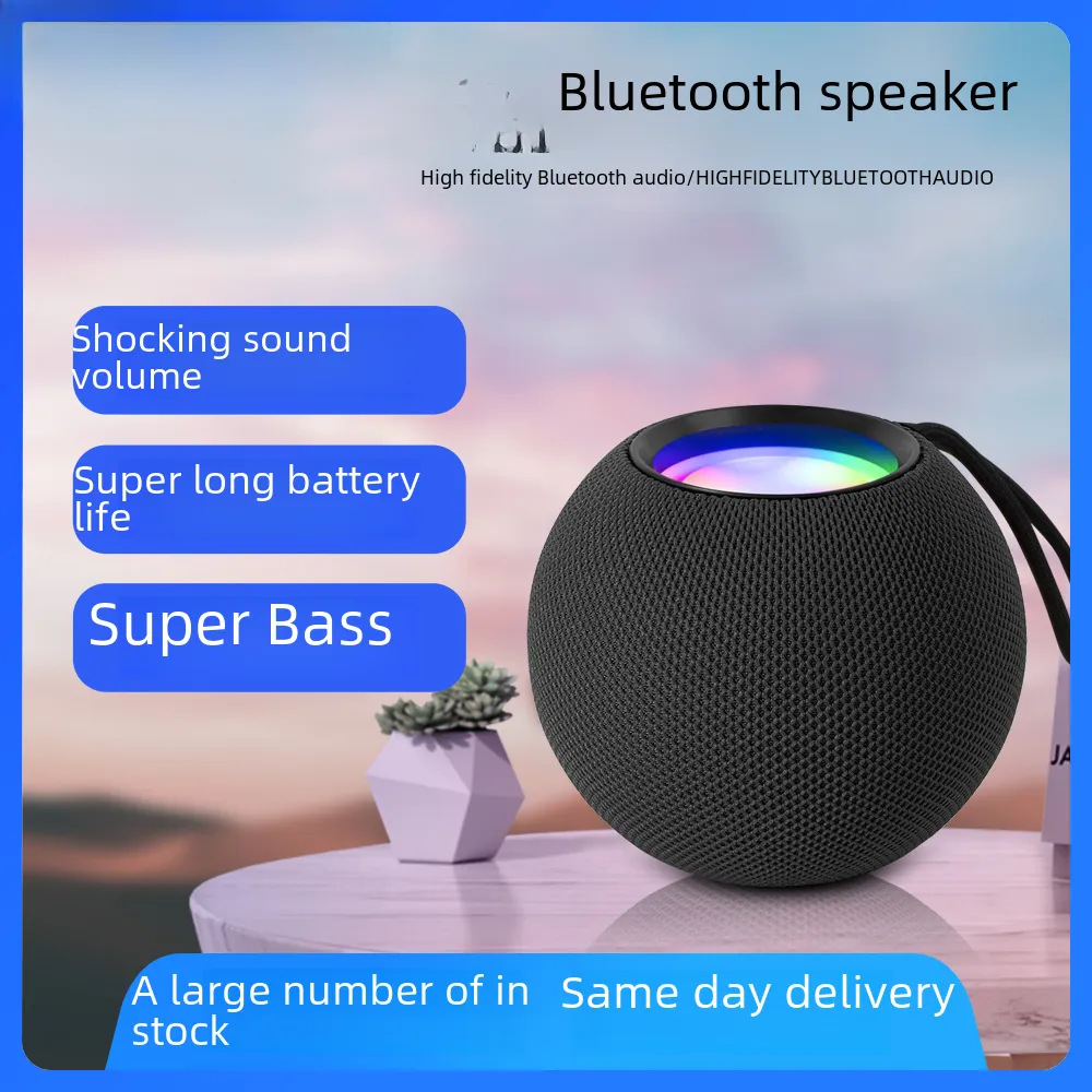 Wireless Bluetooth Speaker Small Sound Quality Outdoor Portable Mini Subwoofer High Volume Cross-border Wholesale_voghion.com