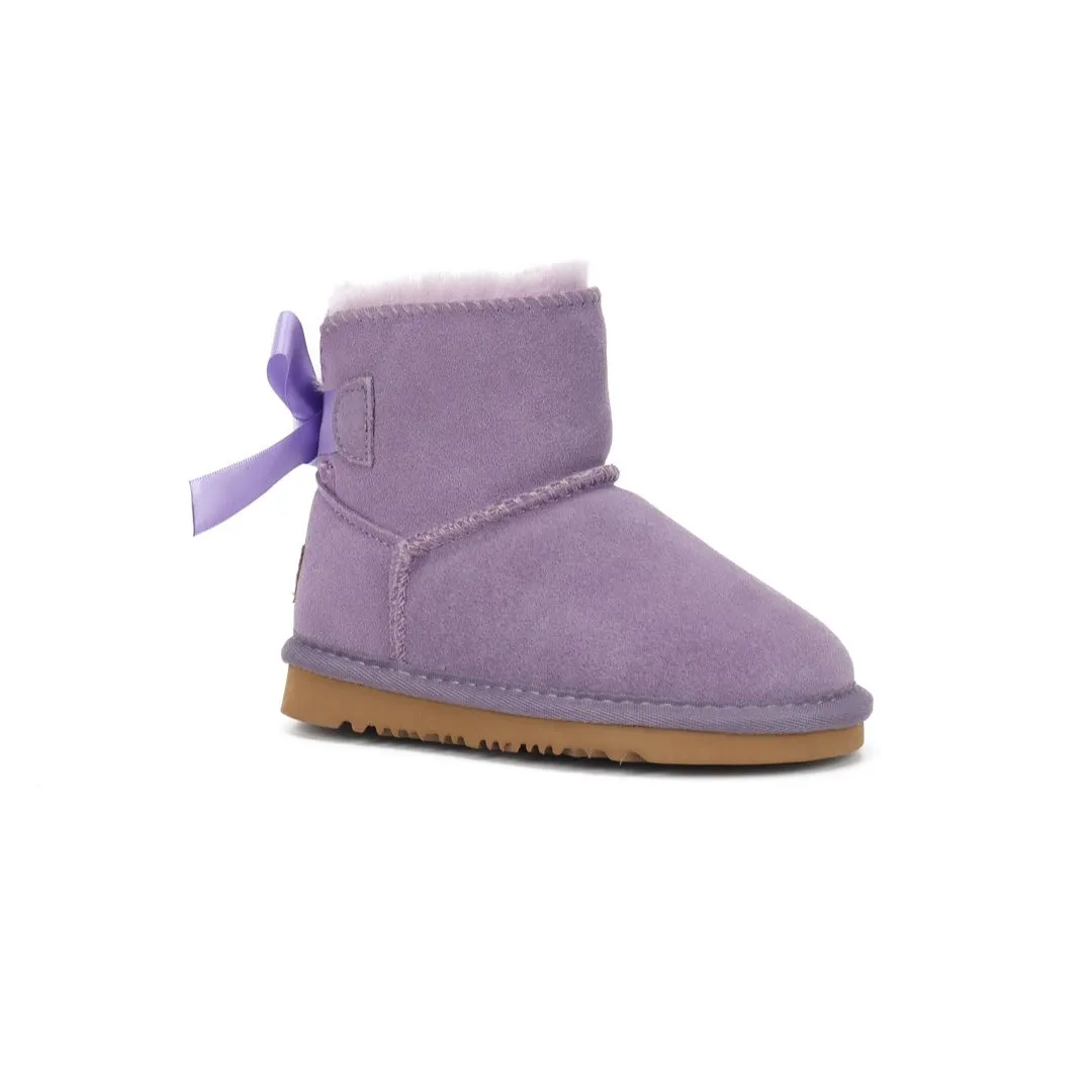 Tasman slippers kids Boots Classic Chesut baby boys girls toddler Fur Black Sand Ankle Mules Winter snow Tazz Booties_voghion.com