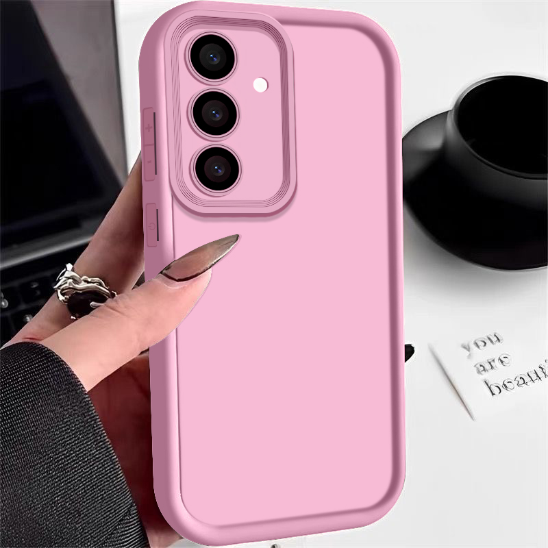 Phone Case For Samsung Galaxy Soft Silicone Candy Colour Cover_voghion.com
