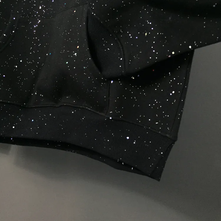 Autumn Winter Fashion Glitter Loose Fit Veet Patch For Couples Long Sleeve Pullover Streetwear Mens Hoodie 241127_voghion.com