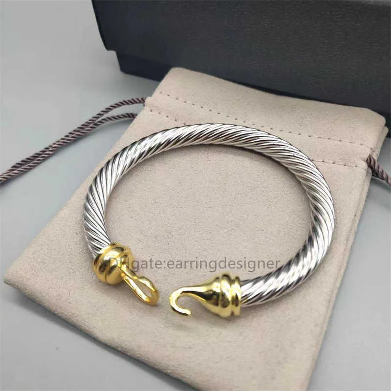 designer armband luxe dames armbanden bangle 7mm accessoires dames gesp bedel sterling zilver mode sieraden 14k_voghion.com