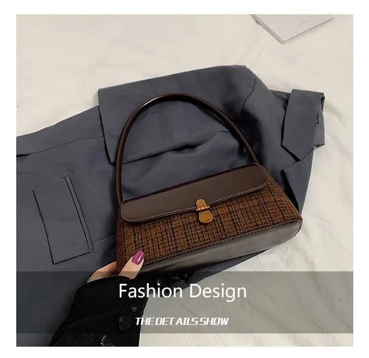 Shoulder Bag England Style Large Pu Flap Bag For Women Commute_voghion.com