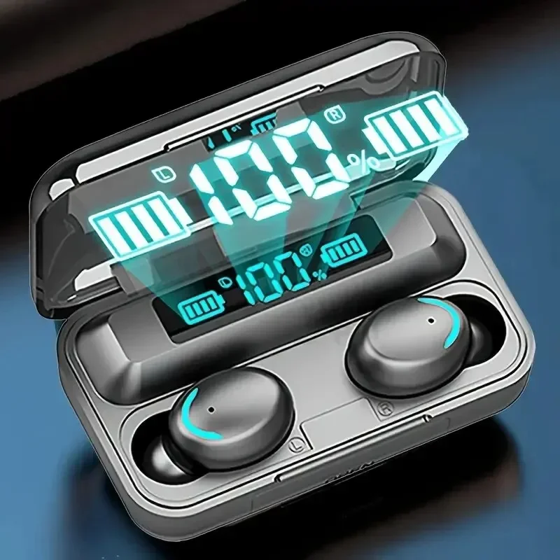 Wireless Bluetooth Earbuds Tws Waterproof With Charging Case_voghion.com