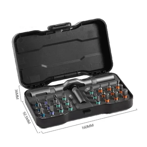 24-in-1 Multifunktions-Schraubendreher-Set mit Ratschen-Reparaturwerkzeugen_voghion.com