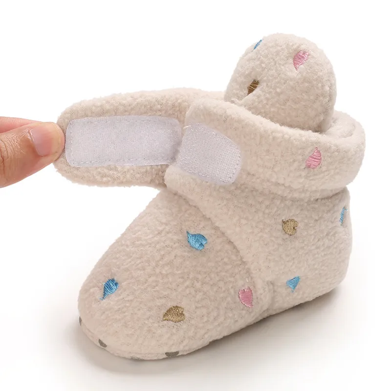 Newborn Baby Socks Boy Girl Enfant Toddler First Walkers Booties Cotton Comfort Soft Anti-slip Warm Littlesprouts Infant_voghion.com