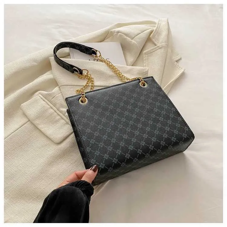 Borsa a tracolla con catena da donna elegante borsa a spalla retrò_voghion.com