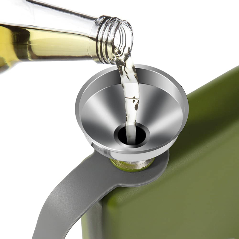 Piersiówka Premium Hip Flask na Whiskey 9 uncji, stal nierdzewna 304, z lejkiem, szczelna, kempingowa, na whisky KC0444_voghion.com