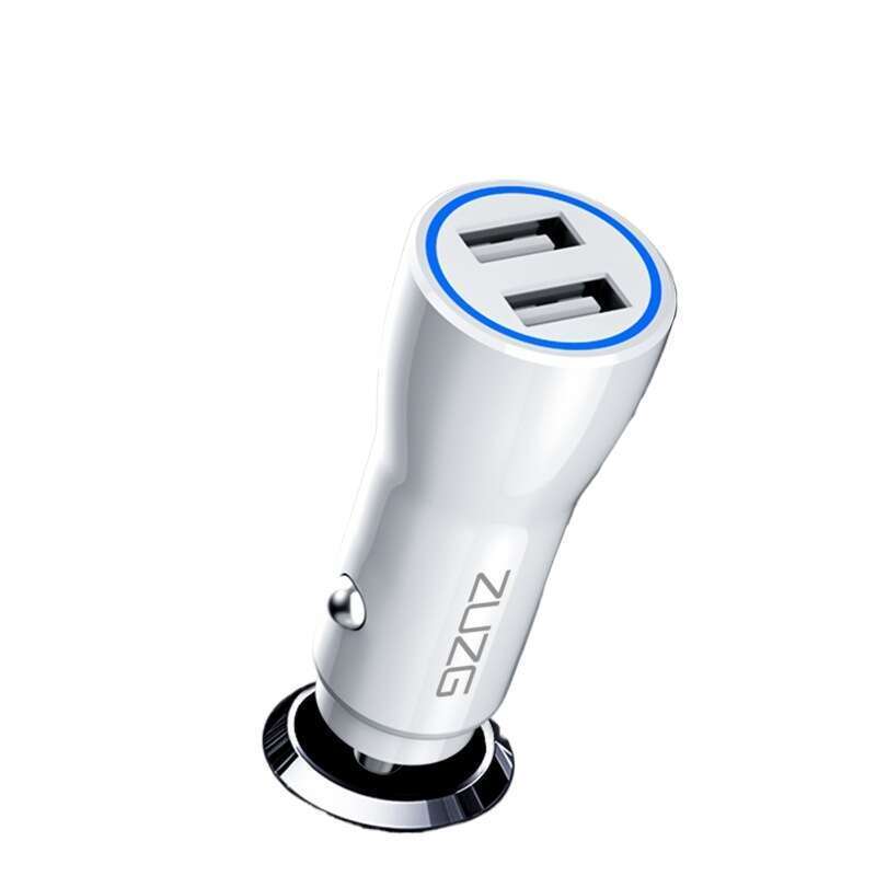 Zhi Ji Intelligent Multi Functional Dual U Super Fast Charger Aluminum Alloy One To Three Set Car Charging_voghion.com