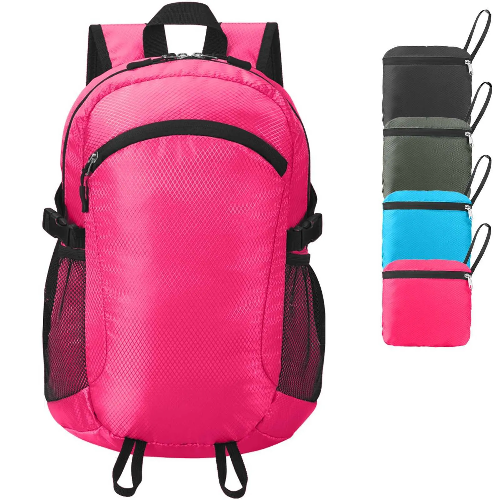 Foldable Travel Backpack Lightweight Hiking Daypack For Men And Women_voghion.com