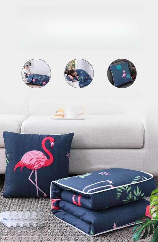 Spring And Summer Dual-use Office Nap Pillow, Gift Cushion, Folding Multifunction_voghion.com