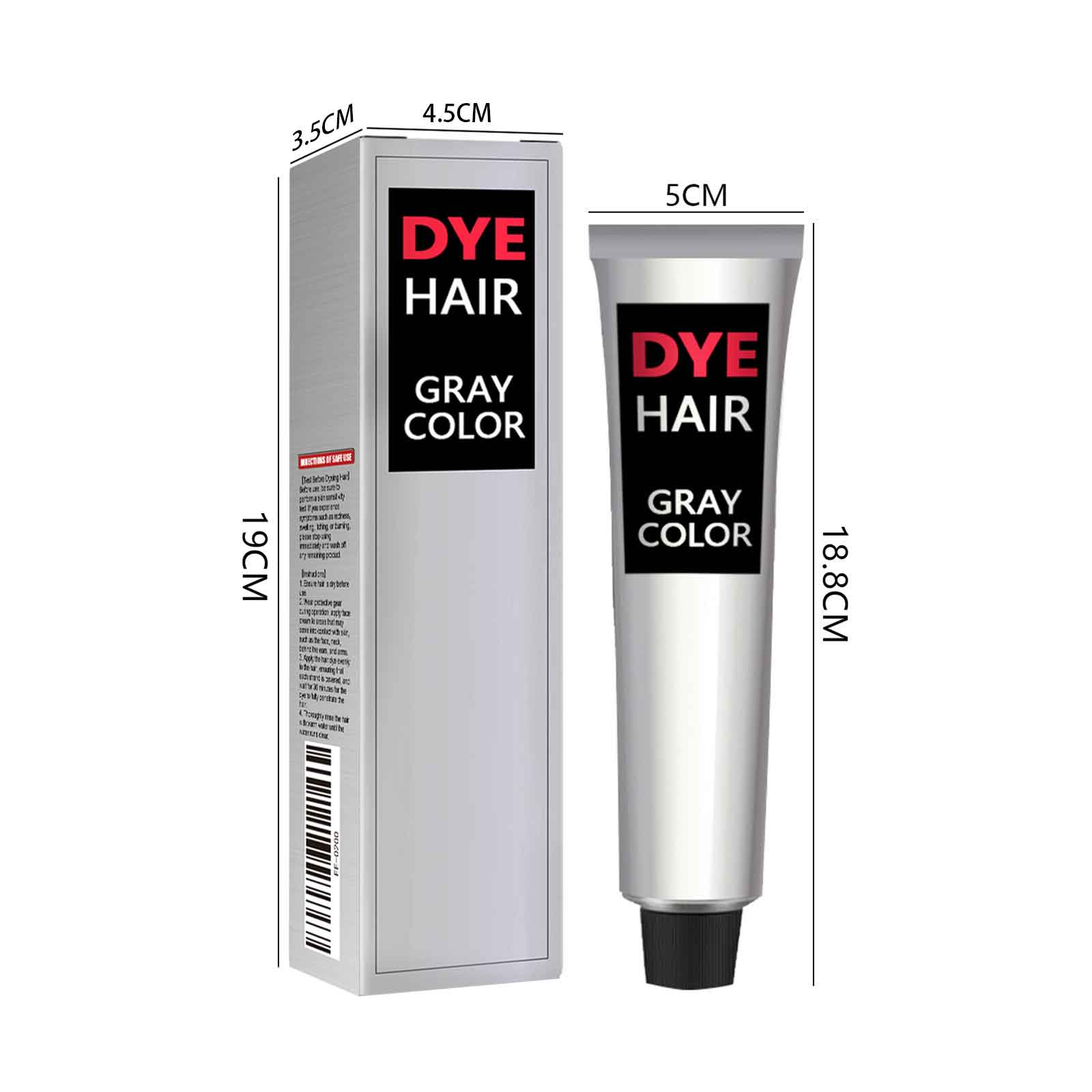 EELHOE Hair Beauty Agent, Grandma Gray Hair Hair Beauty Agent, Trendy Hair Cream, Easy To Color, Long-lasting And Gentle Hair Care, No Hair Damage_voghion.com