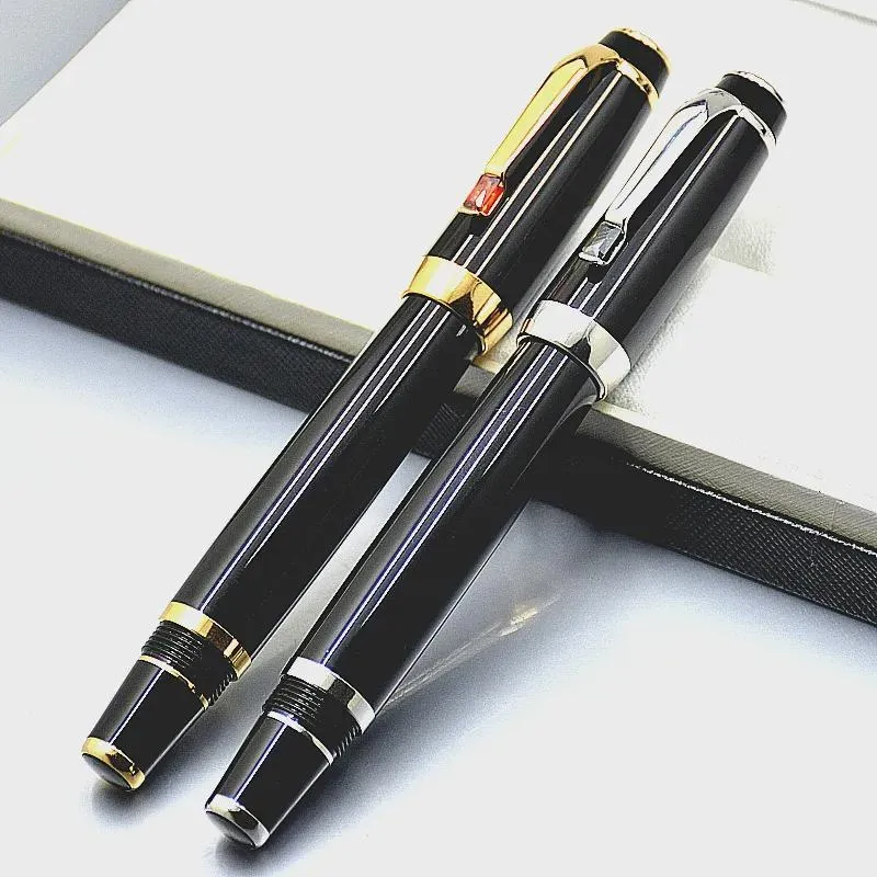 Luxus Bohemies Black Resin Rollerball Pen Classic 4810 Nib Schreiwen Fountain Pen Stationery School Office Supplies Mat Gem A Serien Nummer H1_voghion.com