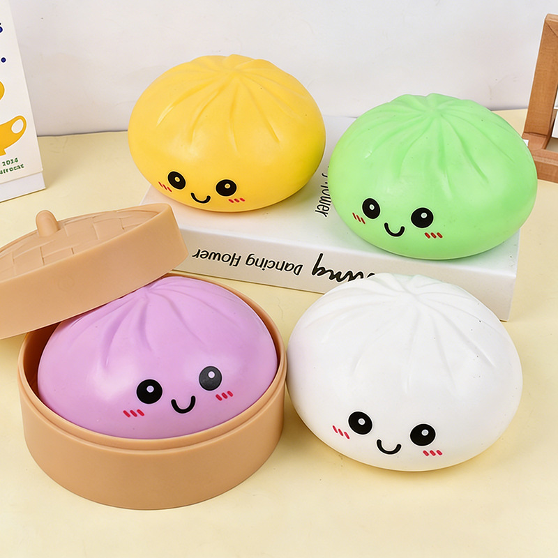 Extra Large 25cm Realistic Emoji Bun Squeezeable Blind Box Stress Relieving Toy For All Ages