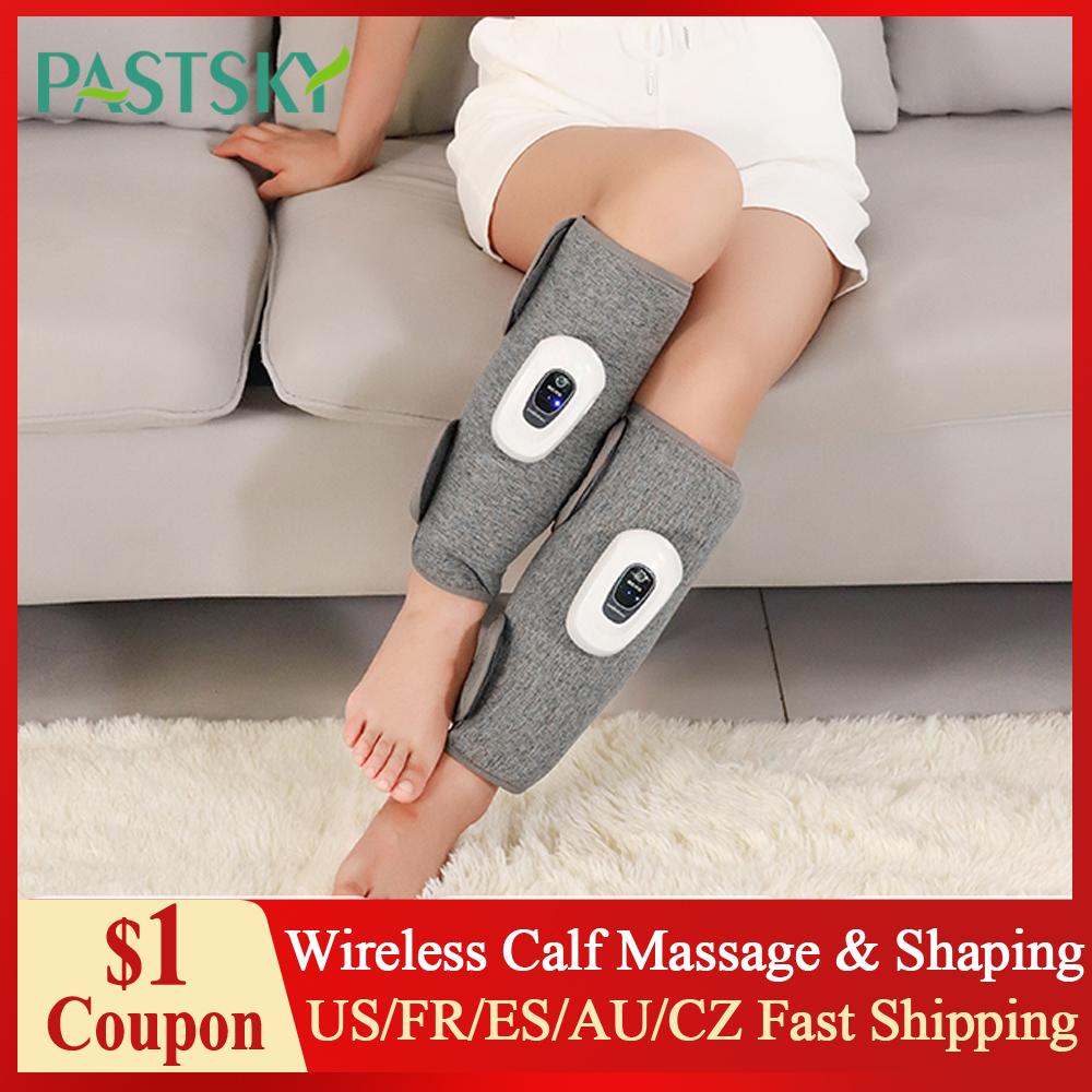 Massaggiatore per polpacci elettrico per gambe, compressione dell'aria, impastamento, spinta, terapia, massaggio, modellamento dei polpacci, alleviare il dolore muscolare, rigidità, dolore_voghion.com